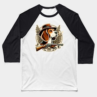 Beagle Hunter Baseball T-Shirt